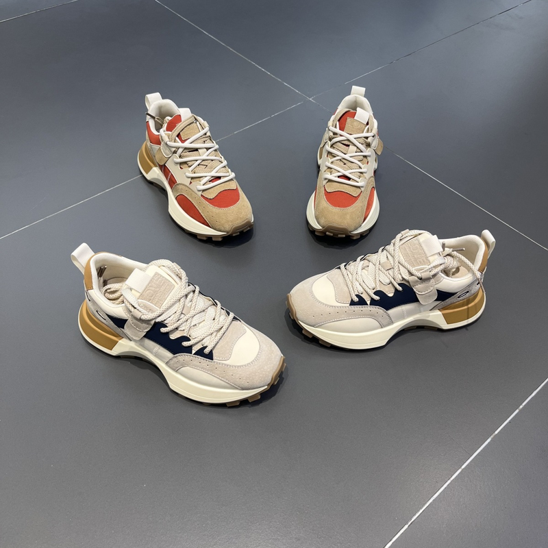 Europäische Station authentische Forrest Gump Schuhe Damen 2023 Frühling und Herbst neue farblich passende All-Match-Mode schlanke Taille Papa-Schuhe_voghion.com