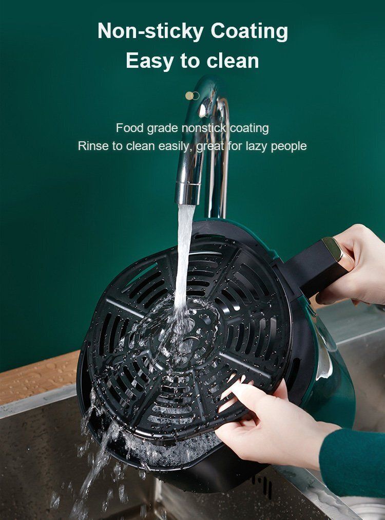 Air Fryer Homeuse Oil Free And Smokefree Automatic Largecapacity Intelligent Multifunctional Electric Fryer Smart Automatic_voghion.com