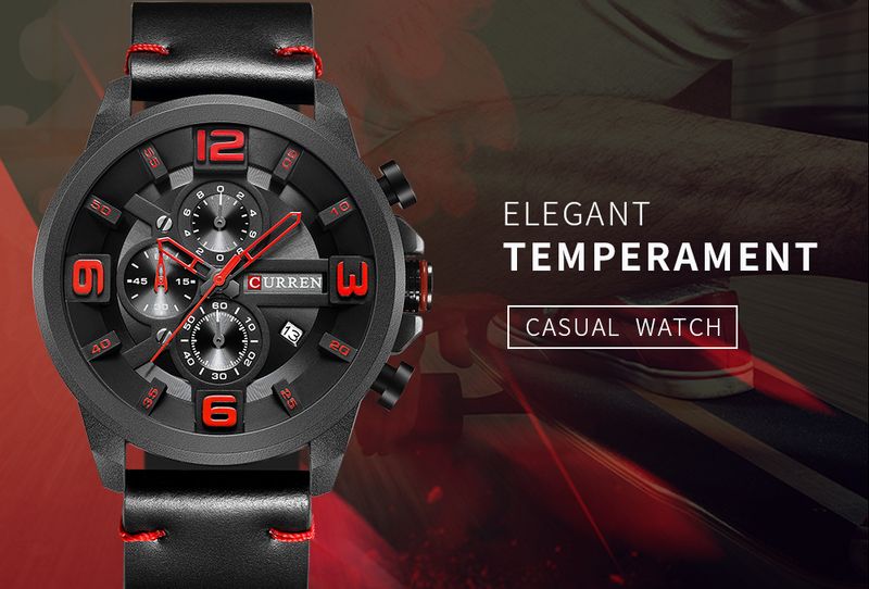 Men's Waterproof Quartz Watch With Date Function, Round Large Dial, Mineral Crystal, Alloy Case, Business Style Large Dial Calendar Men's Watch_voghion.com