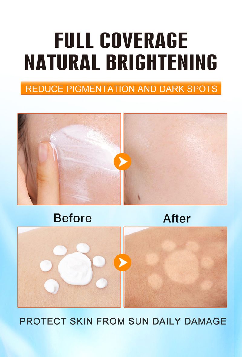 Krema za sončenje obraza BOB Krema za sončenje obraza Izolacija UV zaščita Osvežilna nemastna krema za sončenje SPF50+_voghion.com