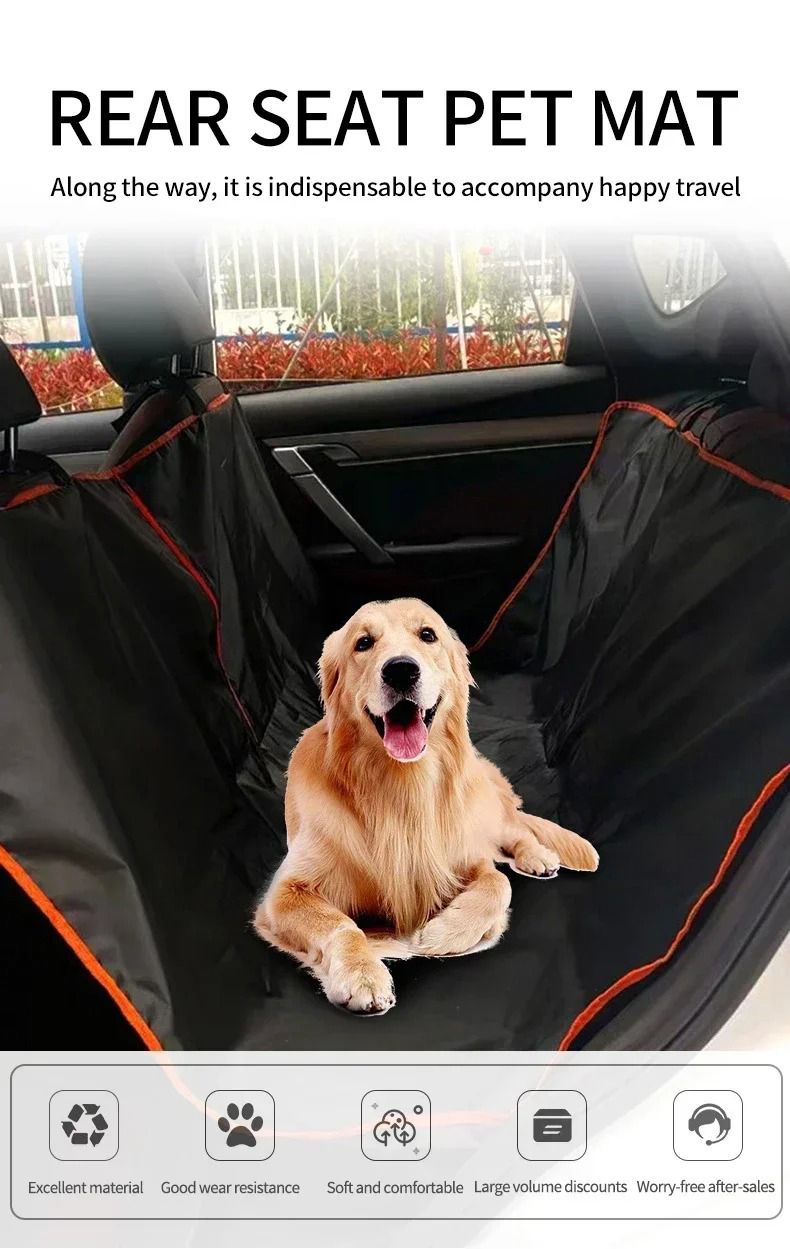 Purchase Product Car Covers For The Rear Seats, Oxford Fabric Durable And Scratch-resistant Dog Hammocks, Pet Seat_voghion.com