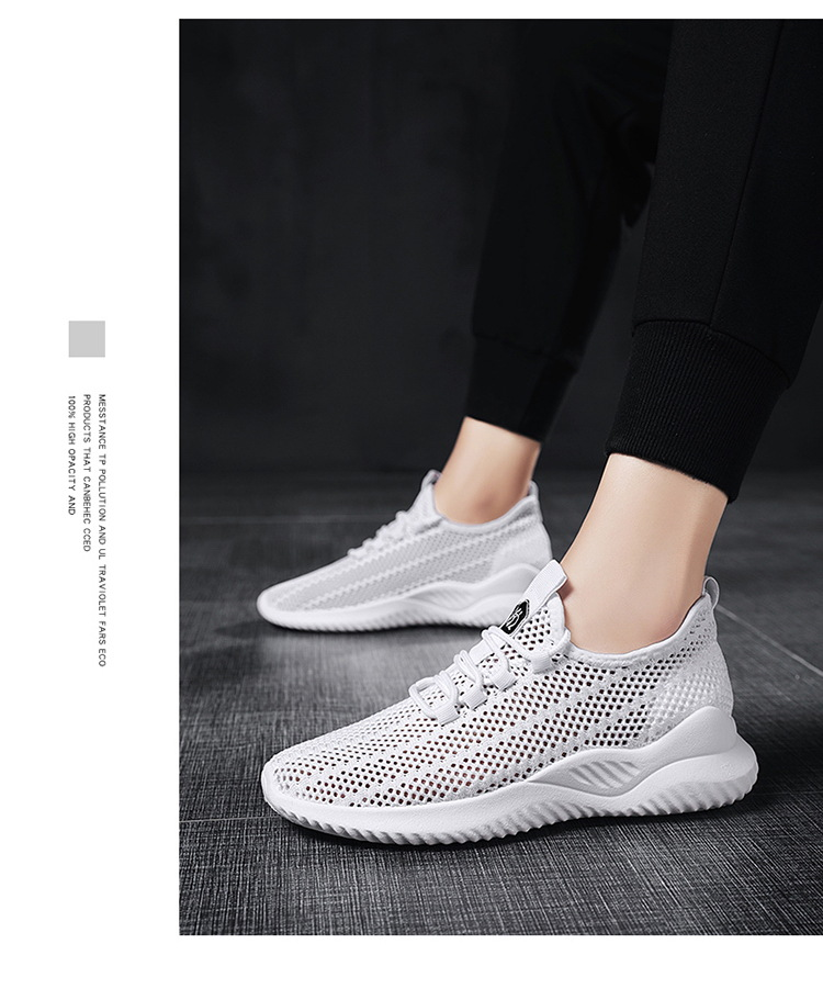 Poletni novi mrežasti supergi z odprtim vzorcem za fante in dekleta 2024, lahki tekaški copati, za starše in otroke, zračni čevlji za pare_voghion.com
