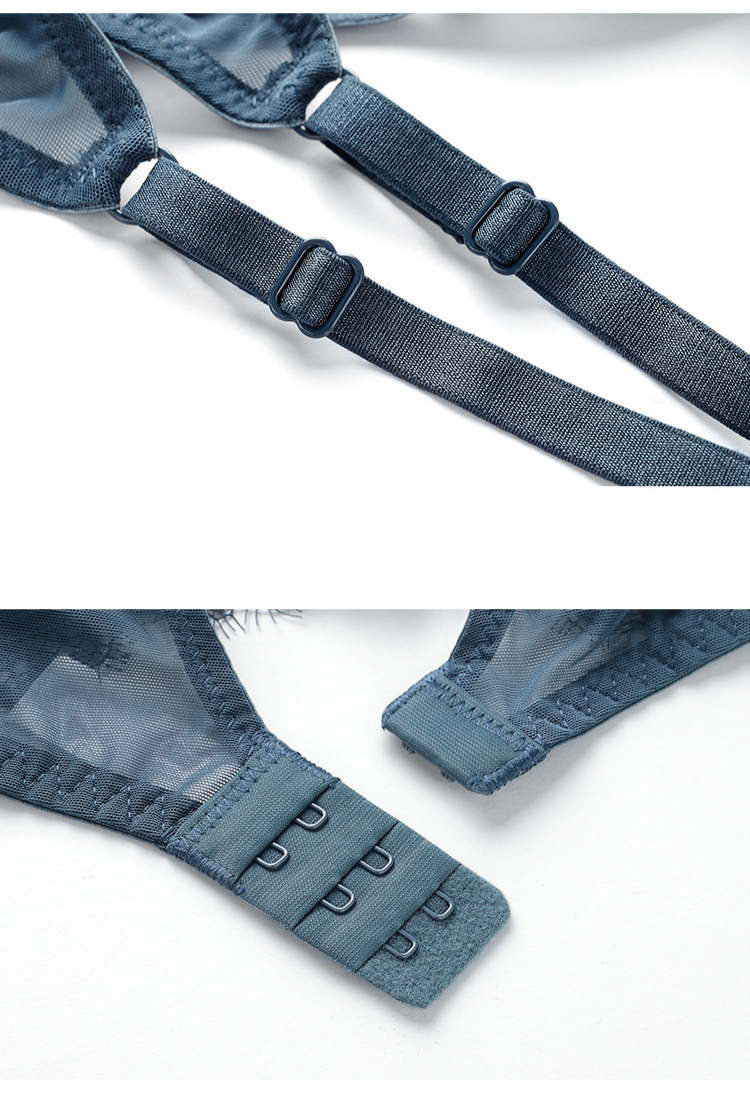 Abbigliamento da donna sexy ultrasottile reggiseno intimo in pizzo trasparente confortevole set reggiseno da donna traspirante_voghion.com