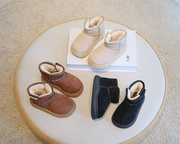 Kinder Schnee Stiefel 2025 Winter Neue Stil Baumwolle Stiefel Für Jungen Und Mädchen Warm Halten_voghion.com
