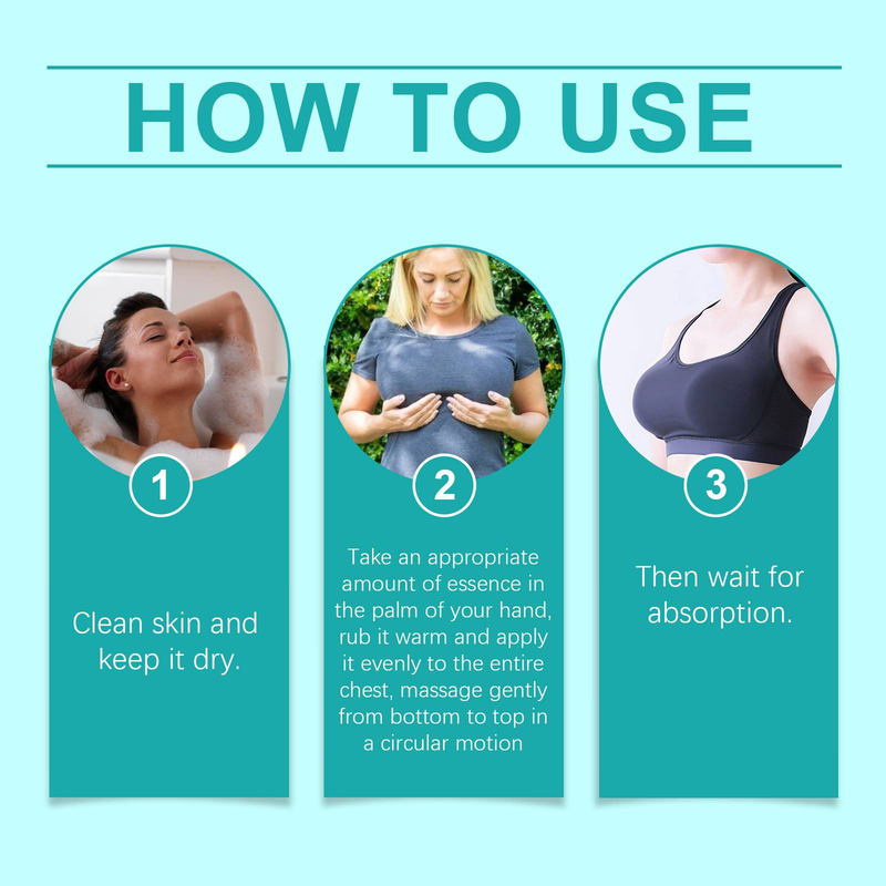 Chest Lifting Serum - Moisturizing, Plumping & Firming Essence For Fuller Breast Curves & Smooth Skin_voghion.com