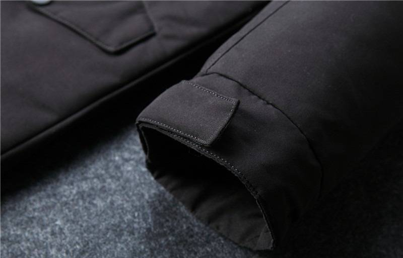 Parka d'hiver pour homme avec capuche amovible en fourrure – Coupe-vent ultra-résistante pour froid extrême (-30 °C), duvet de canard 550 FP (M-XXXL)_voghion.com