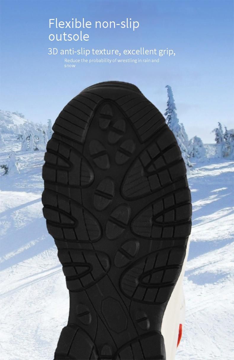 BUFFNY Winter Snow Boots For Men & Women - Waterproof Slip-Resistant Insulated Fur-Lined Short Boots With Thick Sole For Outdoor Comfort_voghion.com