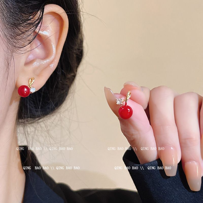 Orecchini a bottone micro-intarsiati con fiocco di neve super fatato in argento S, di alta qualità, per donna, leggeri e di lusso_voghion.com