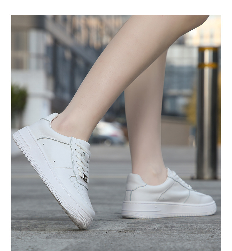 fehér cipők, valódi bőr, marhabőr, tiszta fehér, páros, klasszikus, mélyen dekoltált, sport, hétköznapi, férfi cipők, női cipők_voghion.com