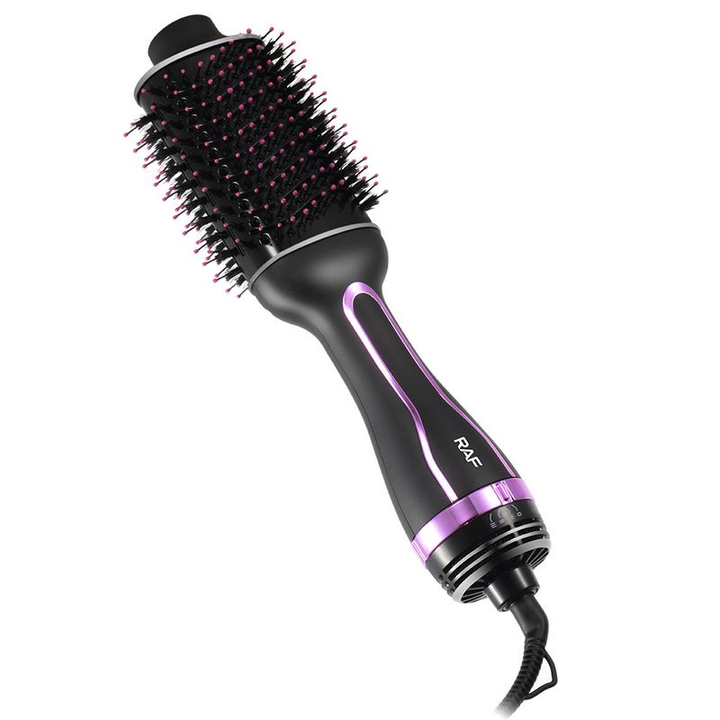 Spazzola per lo styling ad aria calda 3 in 1 - Ferro arricciacapelli e asciugacapelli automatici ionico standard UE_voghion.com