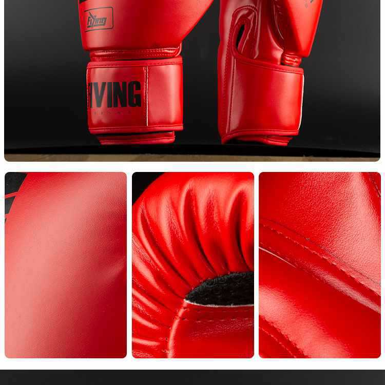 Guantoni da boxe professionali Sanda Fighting, guantoni da boxe con sacco di sabbia, per uomini e donne, per allenamento, adulti e bambini._voghion.com