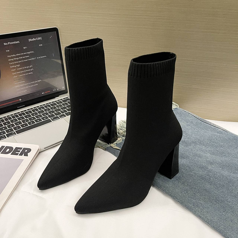 Französische Stiefeletten mit hohem Absatz für Damen: 25 neue Modelle für Frühling und Herbst_voghion.com