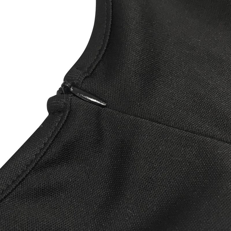 Dametøj nyt produkt ensfarvet sexet dyb V-rem plisseret brede ærmer lange bukser jumpsuit til kvinder_voghion.com