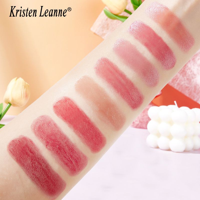 Bedst sælgende sort teknologi spejllåse vand kærlighed sandwich fugtgivende læbepomade læbefyldende lys farve læbestift_voghion.com