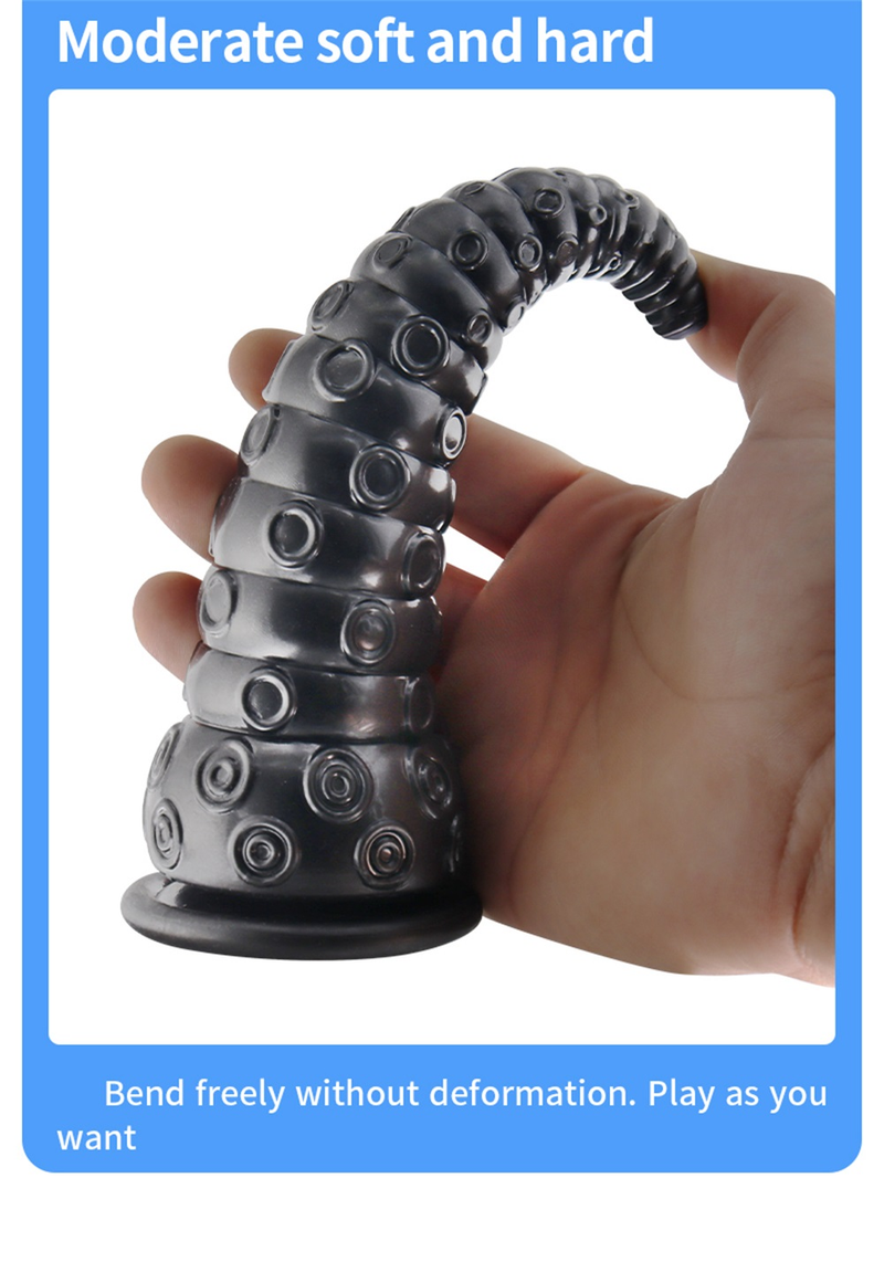 Ośmiornica Macka Dildo Anal Plug Butt Dilator z Dużą Przyssawką Zabawki Seksualne Dla Kobiet Mężczyzn Anus Expander Prostata Pochwa_voghion.com
