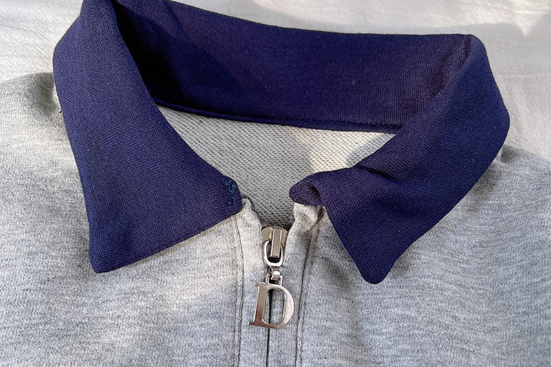 Children's Autumn New Set Zipper Cartoon Sweater Boys' Letter Print Top Cool and Handsome Denim Pants_voghion.com