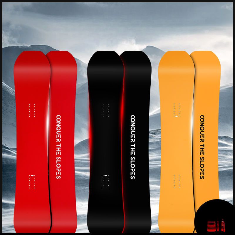 Small Blackboard Bindings Snowshoe Set Advanced Snowboard All-Mountain Freestyle Board Wholesale_voghion.com