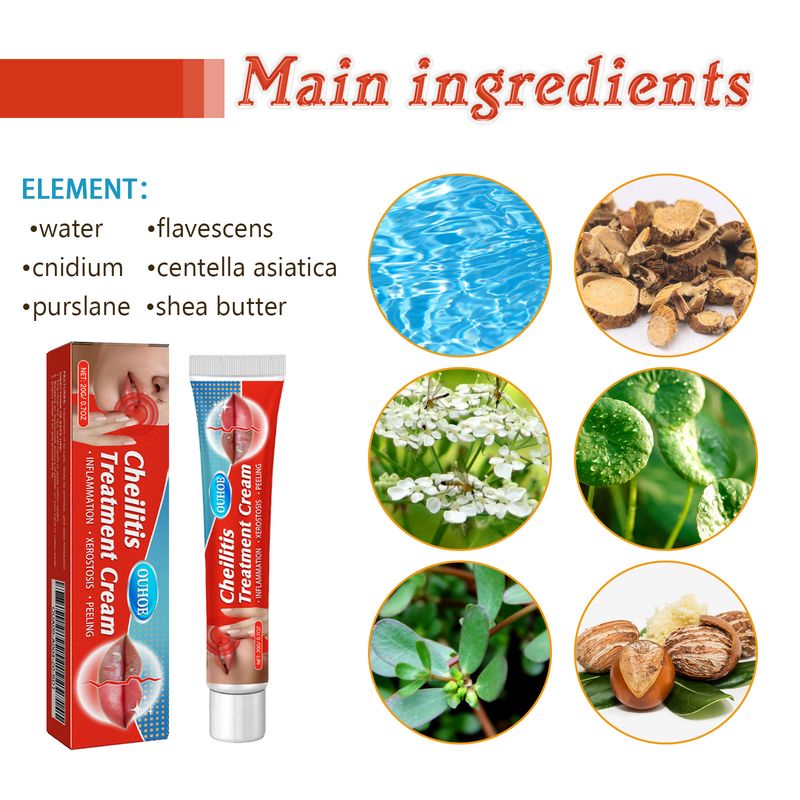 OUHOE Gentle Plumping Nourishing Hydrating Moisturizing Pouty Lips Daily Care Lip Balm_voghion.com