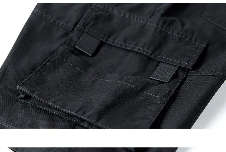 Vêtements pour hommes short cargo d'été pour hommes ample grande taille pantalon quart en coton pour hommes pantalons décontractés multi-poches_voghion.com