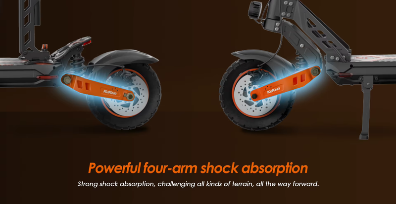 Monopattino elettrico Kukirin G2 MAX 1000W Motore 48V 20Ah Pneumatico fuoristrada da 10 pollici Velocità massima 55 km/h Monopattino elettrico con autonomia di 80 km_voghion.com