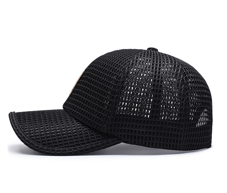 Summer Sun Protection Baseball Cap Men's Thin Breathable Mesh Cap Women's Outdoor Leisure Quick Drying Sun Hat_voghion.com