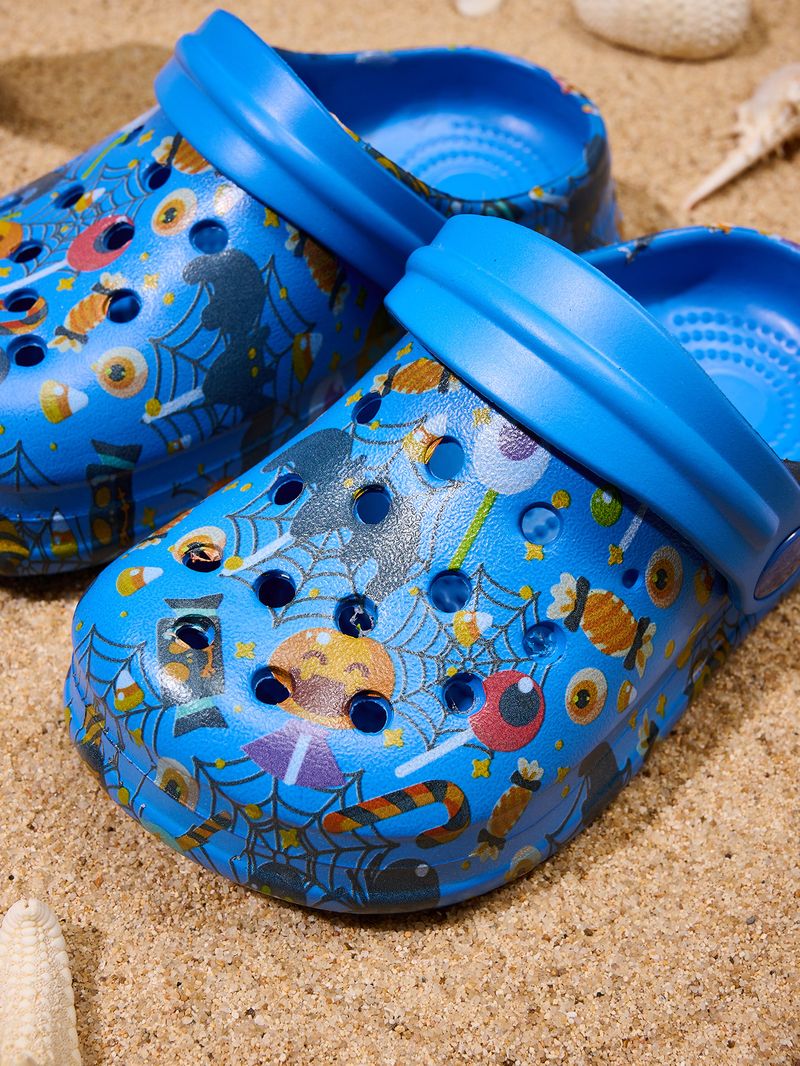Pantofole estive con stampa di cartoni animati transfrontalieri per uso domestico, pantofole per bambini con suola morbida alla moda e stampa transfrontaliera, disponibili in magazzino_voghion.com