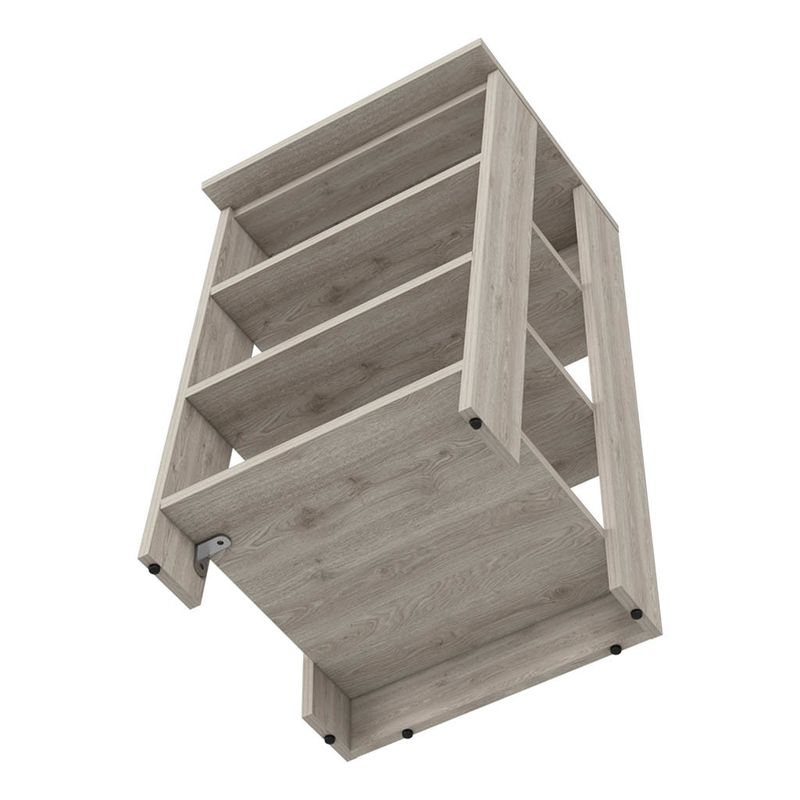 St. Clair Linen Cabinet, Two Interior Shelves, Two Open Shelves, Single Door_voghion.com