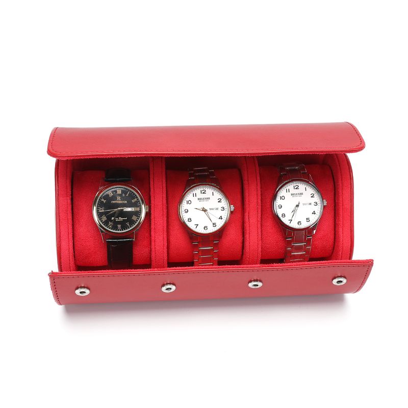 Pu Leather Watch Storage Box 1 2 3 Watch Multi-position High-end Travel Watch Box Bracelet Box Portable Watch Box_voghion.com