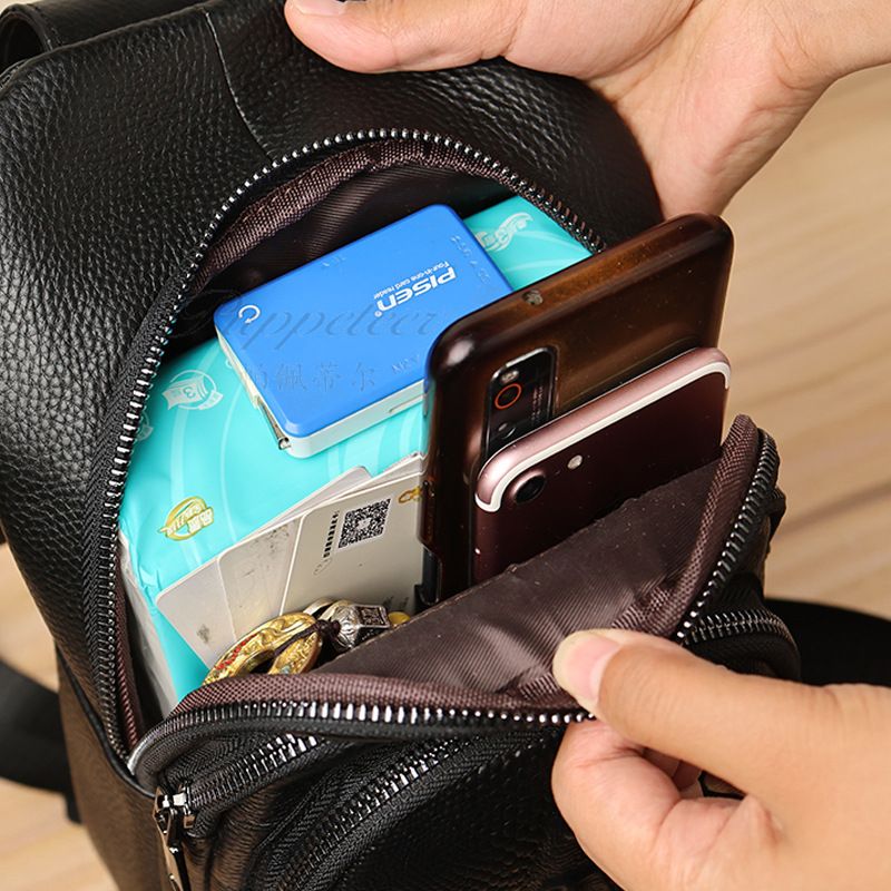 Borsa a tracolla in pelle multifunzionale, casual, semplice, nuova moda, modello coccodrillo, impermeabile, resistente all'usura, singola_voghion.com