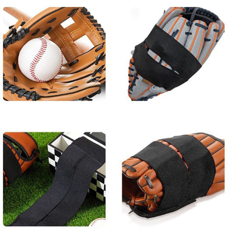 Sangles de fixation pour gants de baseball Sangles de fixation Sangles Velcro_voghion.com