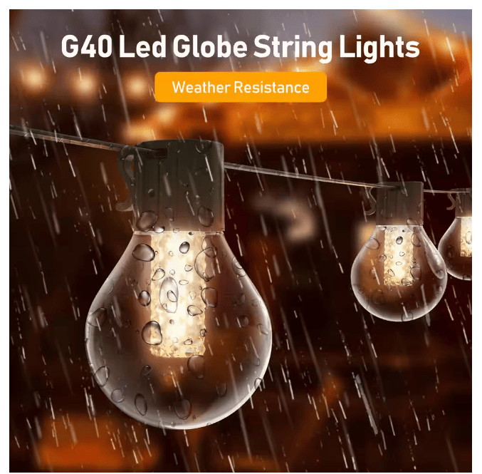 50-light 100ft LED Globe String Lights Bluetooth App Control_voghion.com
