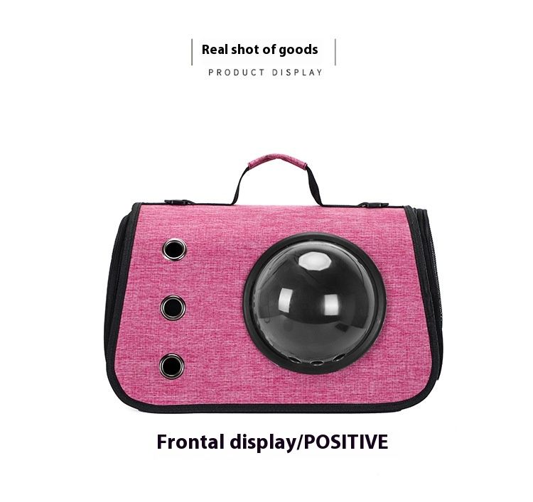 Cat Bag New Klapp Handheld Space Capsule Pet Bag Oxford Stoff Fir Outdoor Crossbody Portable Atem Komfortabel Kaz an Hond Rucksak_voghion.com