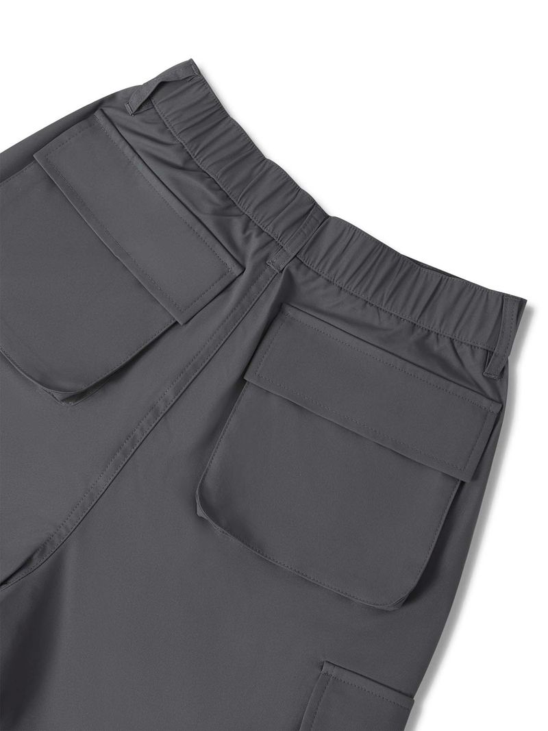 Ropa de mujer, monos casuales, pantalones tácticos retro con múltiples bolsillos_voghion.com