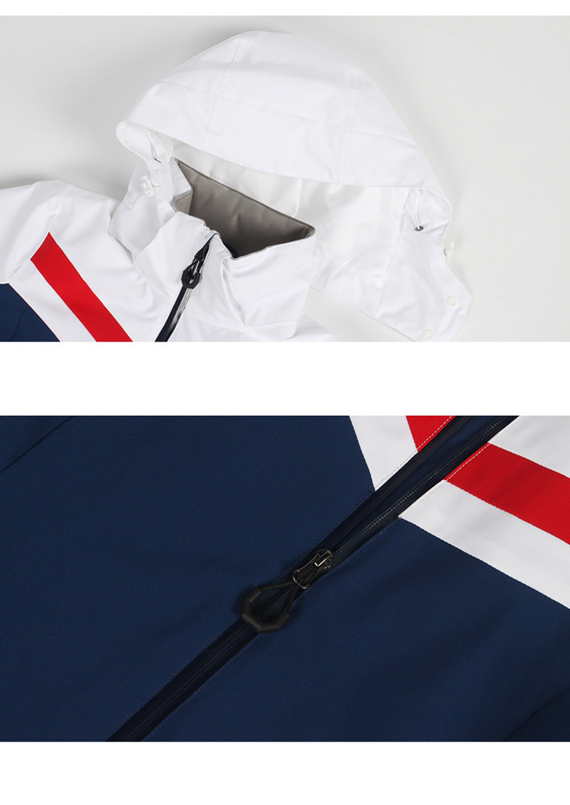 New Fashion Color Matching Outdoor Top Snow Jacket_voghion.com