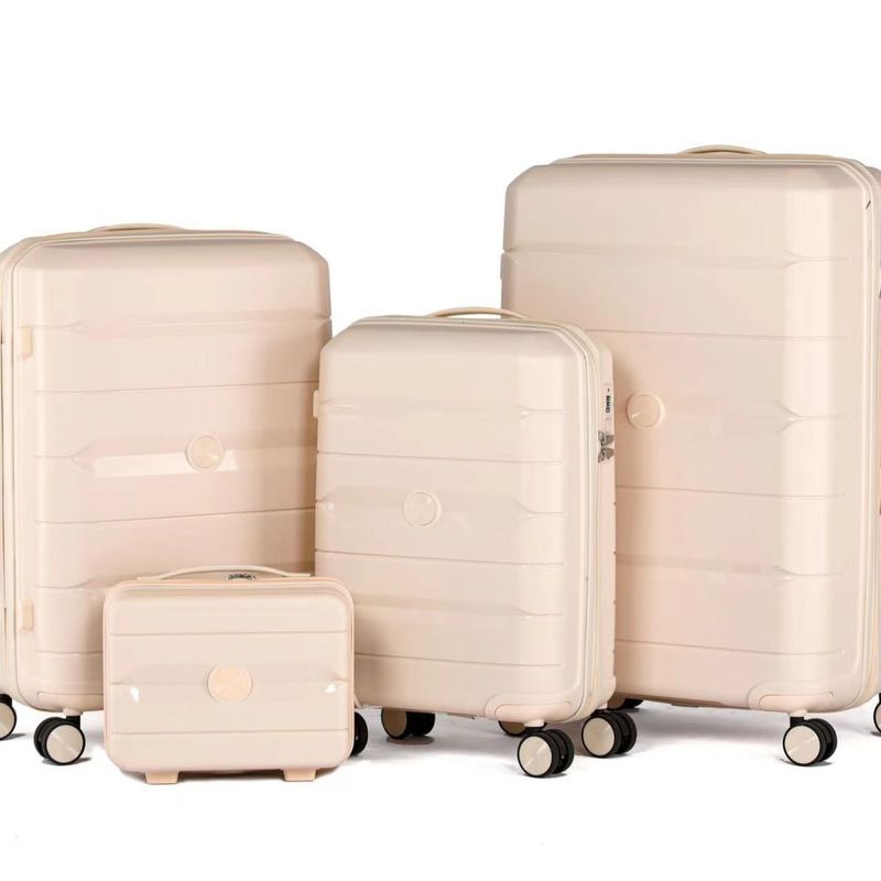 Dikate Fashion Casual Reisekoffer Anpassbarer Business-Trolley Verschleißfestes PP-Gepäck_voghion.com