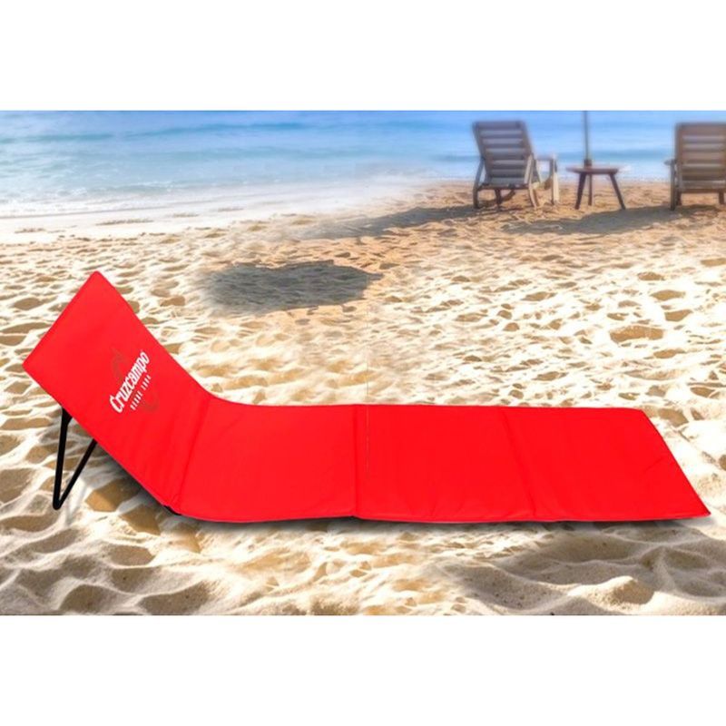Outdoor Ultra Lightweight Folding Grass Lazy Lounge Outdoor Thick Waterproof Camping Beach Backrest Chair_voghion.com