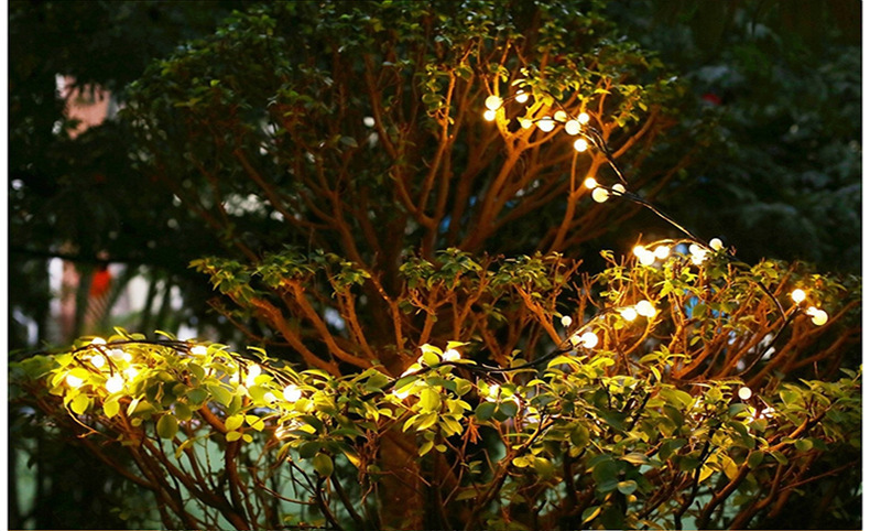 Rami LED, strisce in rattan, decorazione della stanza, camera da letto, luci colorate, luci lampeggianti, fili luminosi, stelle, palline, decorazioni di compleanno, layout_voghion.com