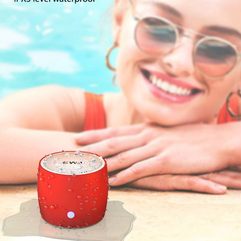 EWA-A103 Difuzor Bluetooth Mini, portabil, cu subwoofer auto, impermeabil, fără fir, în regim de așteptare prelungit, la modă_voghion.com