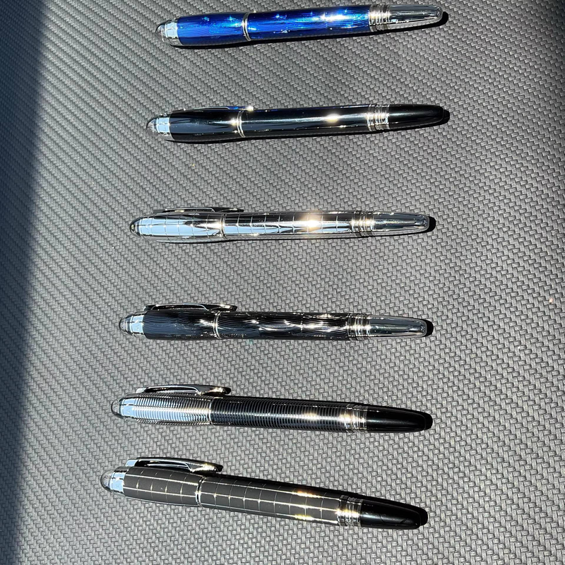 Grousshandel Grousshandel Luxus Monte Schwaarz Harz A Kristallstär Rollerball Pen / Kugelschreiwer / Füllfedern Geschäftsbüro Pabeierwaren Kaddo Mb003_voghion.com