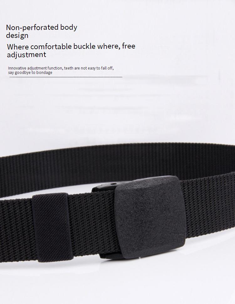 Men's Nylon Canvas Hypoallergenic Tactical Belt Multifunctional Outdoor Training Pants Belt_voghion.com