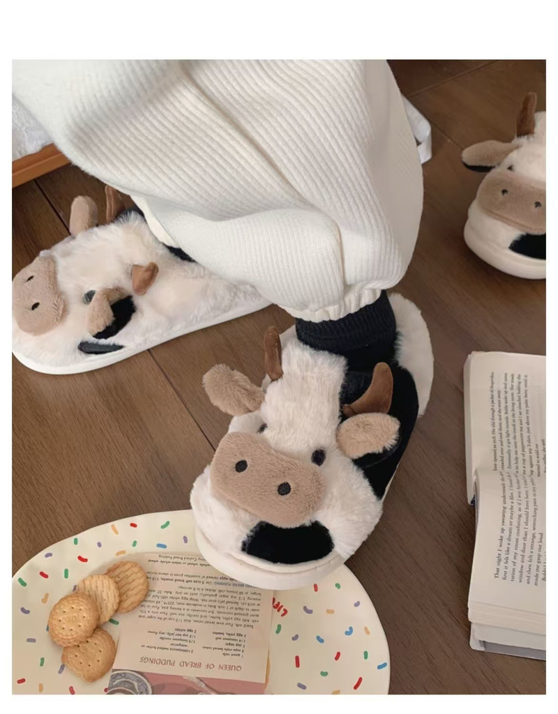 Couples' Cotton Slippers, Men And Women's Home Furry Slippers, Anti-slip Design Suitable For Both Indoors And Out._voghion.com