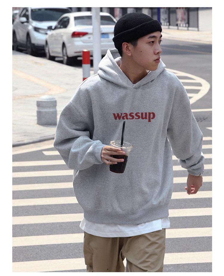 Abbigliamento da uomo Felpa con cappuccio Hipster da uomo e da donna più felpa con cappuccio in pile di cotone spesso_voghion.com