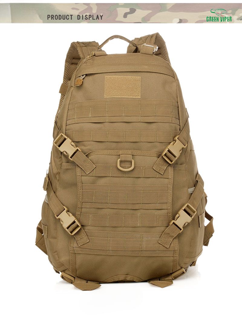 Mochila informal para deportes al aire libre TAD, ideal para entusiastas militares, unisex, para senderismo, táctica, doble hombro_voghion.com