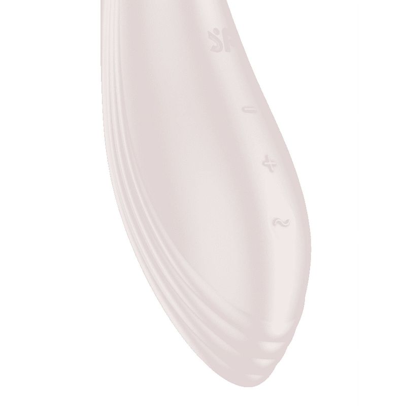 Satisfyer G-Force | Vibromasseur point G | Stimulation du point G | 50 modes de vibration | Étanche (IPX7) | Batterie rechargeable | Respectueux de la peau_voghion.com