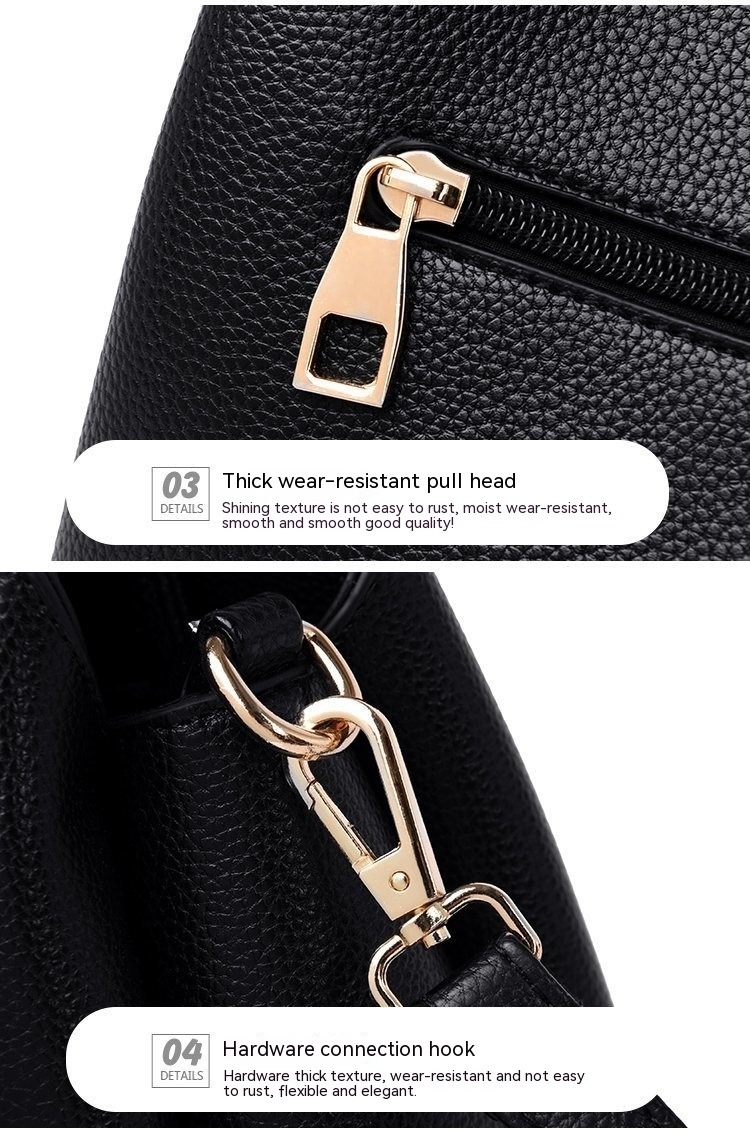 Soft Leather Bag for Women 2024 New Fashionable Handbag for Women with Large Capacity Multiple Compartments One Shoulder Versatile Crossbody Bag_voghion.com