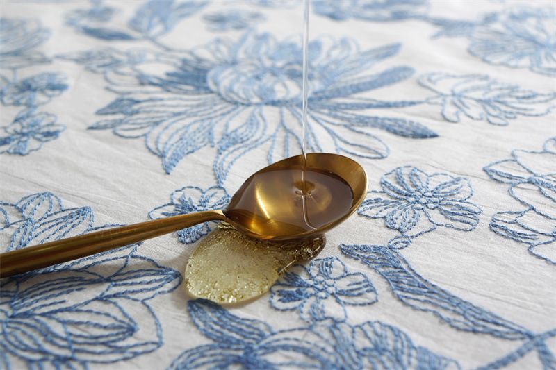 Coffee Tablecloth Picnic Tablecloth Rectangular Floral Lace Trim_voghion.com