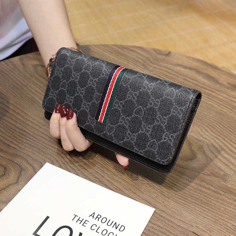 Women's Bags Wallet For Women Long New Ultra Thin Wallet Simple And Versatile Atmospheric Card Holder Net Celebrity Niche Design Trend_voghion.com