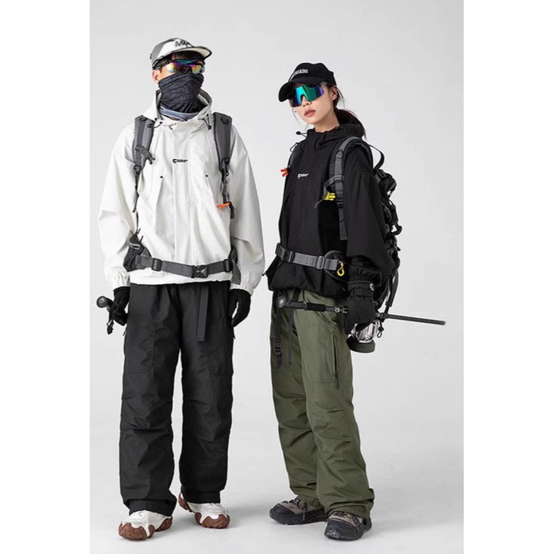 Mountain Style Outdoor Workwear Down For Men And Women, Winter New Thickened Fleece Lined Windproof Anti-Static_voghion.com