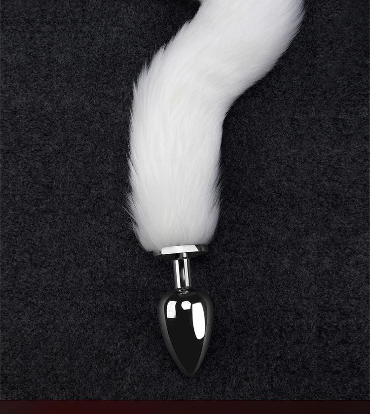 Plug anale anale, coda di volpe, masturbazione, giocattoli sessuali per adulti all'aperto, giocattoli SM_voghion.com