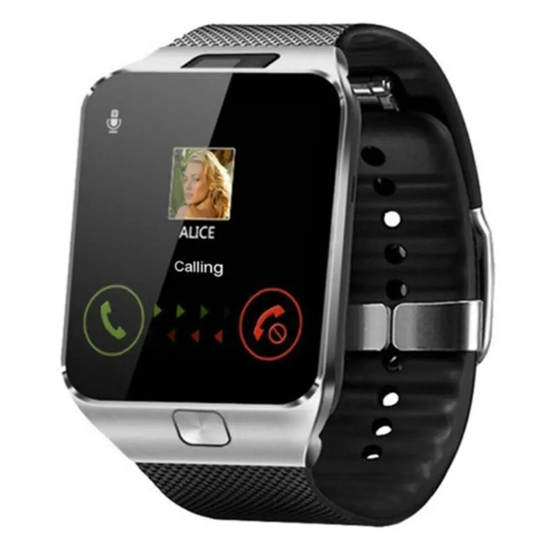 DZ09 Horloge Fiess Tracker Smart Watches 1,56" HD Kleurenscherm Smartwatch Extra lange batterijduur Slaapmonitor_voghion.com
